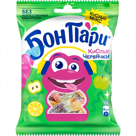 Новогодний подарок Мармелад Бон Пари 75гр